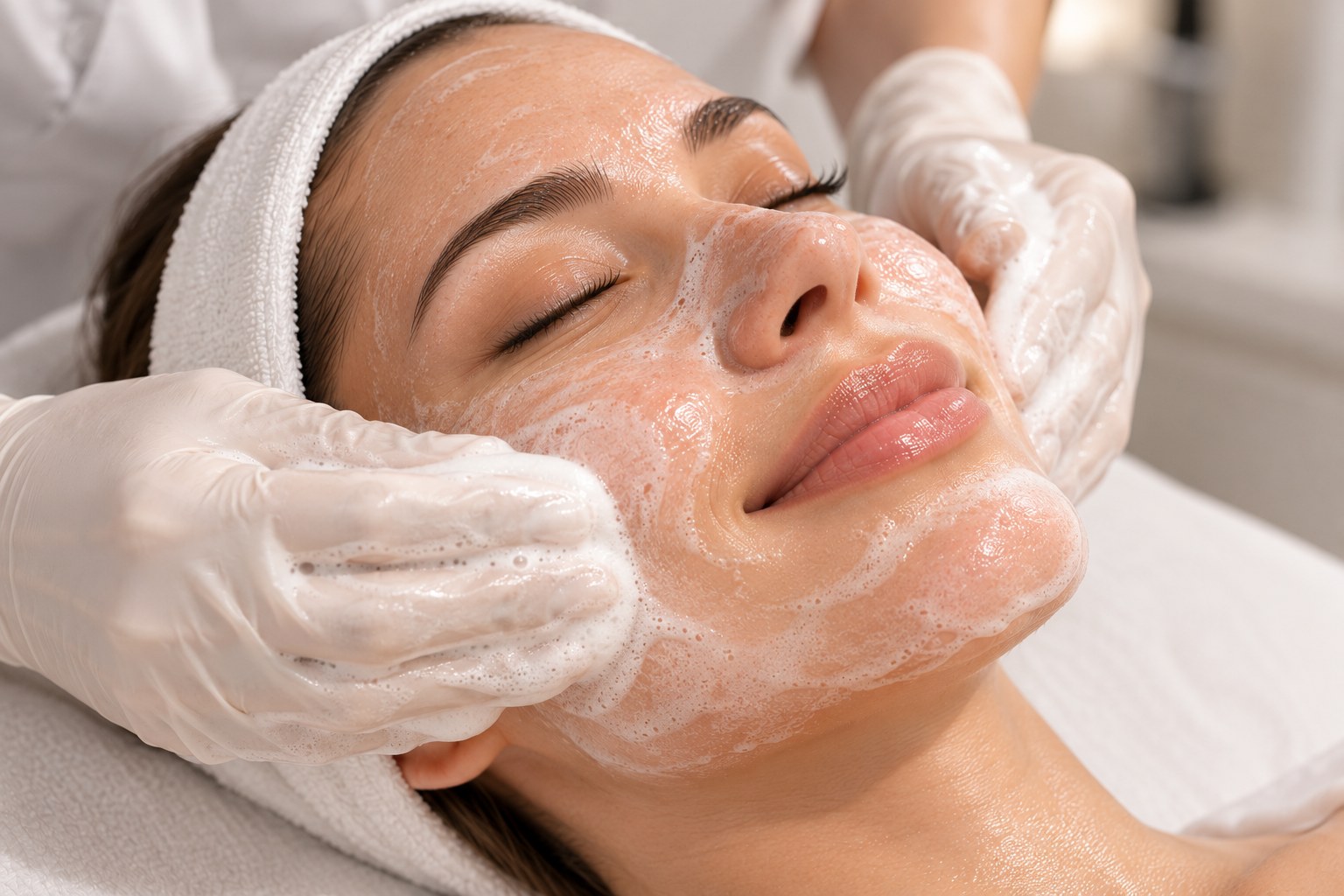 Limpieza Facial Clínica en aplicación